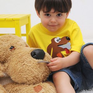 T-Shirt menino Cão